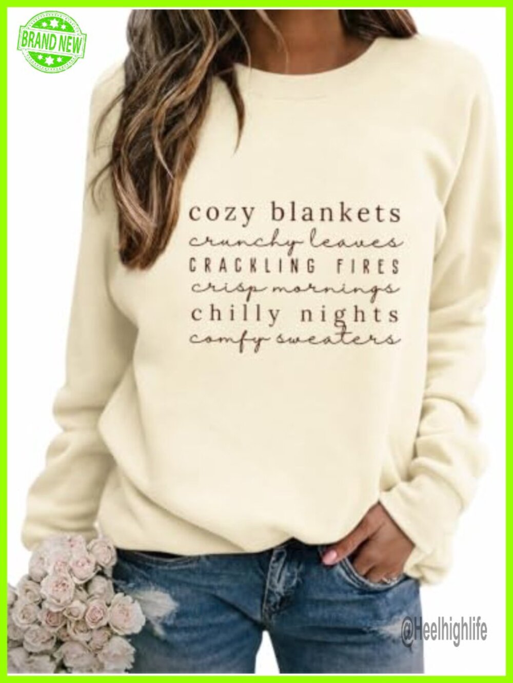 Letter Print Thanksgiving Crewneck Pullover Sweatshirt Long Sleeve Tops
